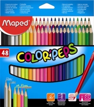 MAPED színes ceruza készlet, háromszögletű, Color`Peps, 48 db-os